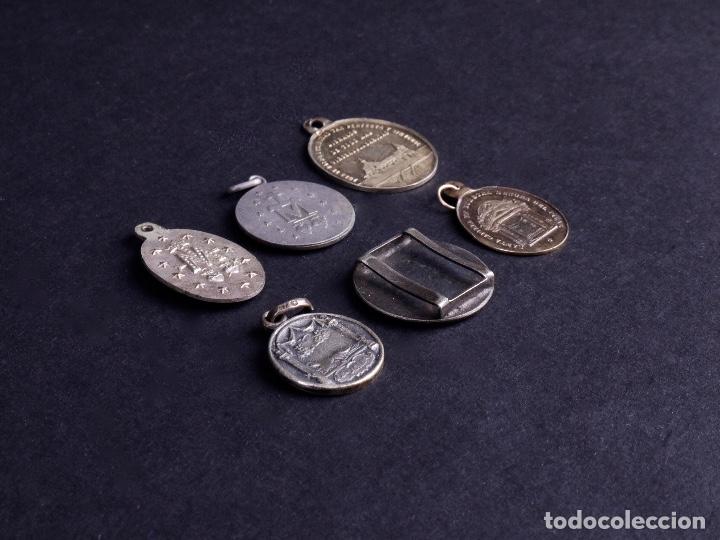 Antig&uuml;edades: MEDALLAS RELIGIOSAS. 6 UDS - Foto 4
