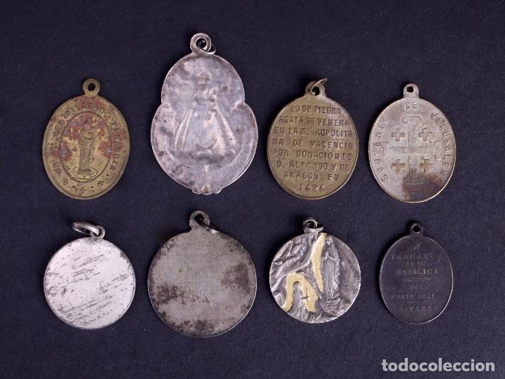 Antig&uuml;edades: MEDALLAS RELIGIOSAS. 8 UDS - Foto 3