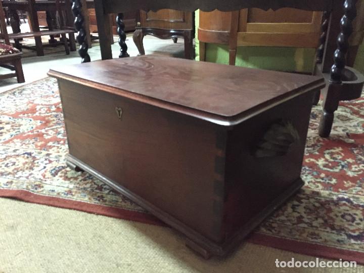 Antig&uuml;edades: Mini arc&oacute;n caoba y casta&ntilde;o - Foto 2