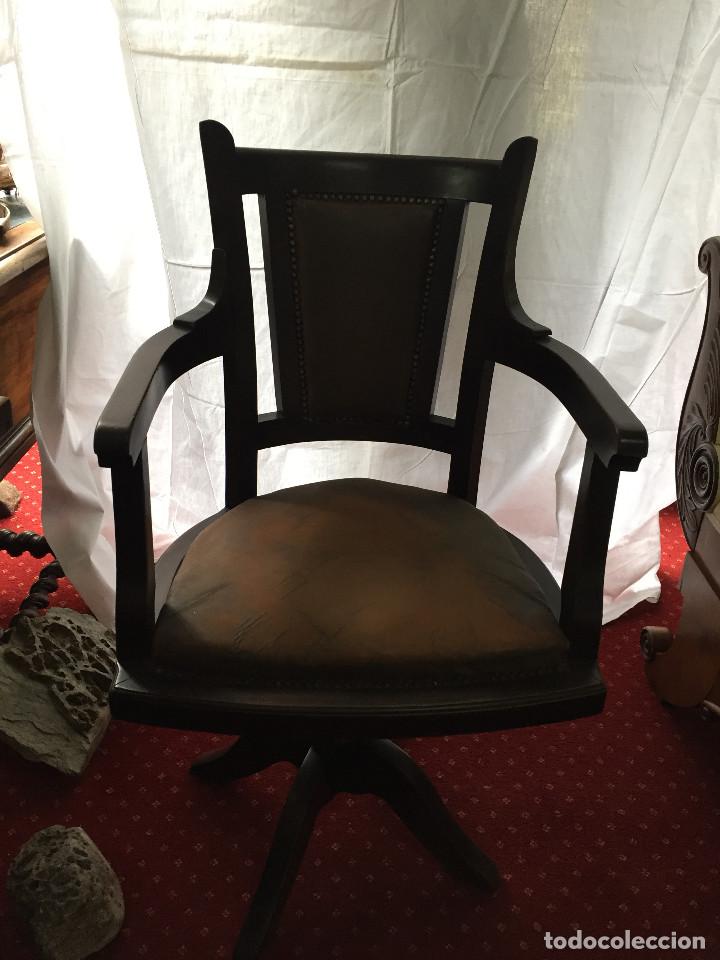 Antig&uuml;edades: Sill&oacute;n despacho giratorio - Foto 1