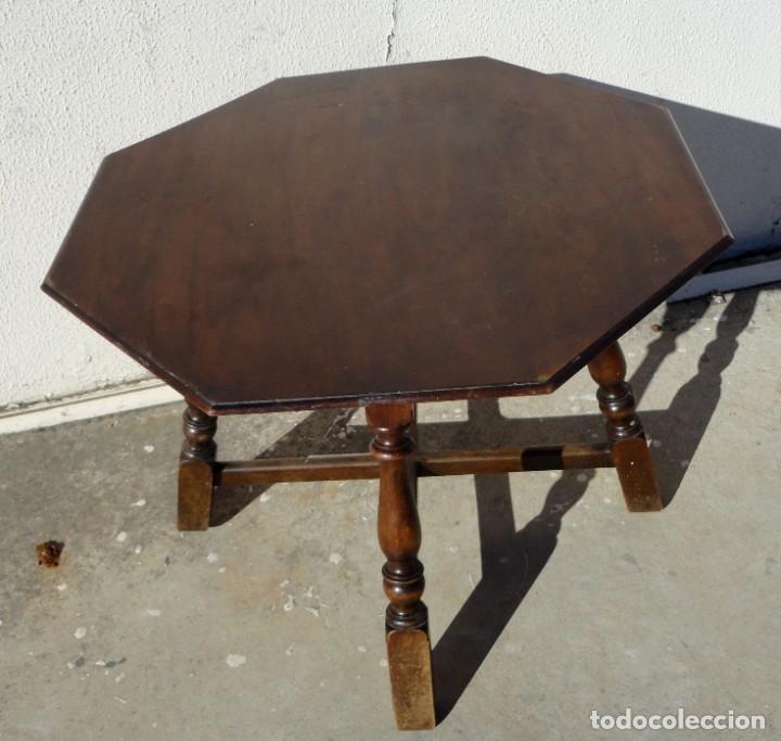 Antig&uuml;edades: Mesa auxiliar octogonal - Foto 2