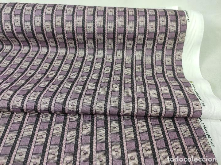 Antig&uuml;edades: Tejido de algod&oacute;n estampado, percal de Fraga. - Foto 5