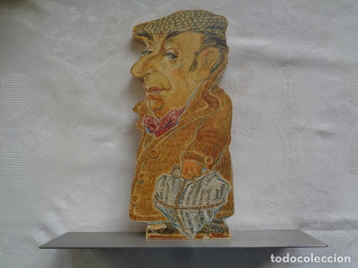 Antiquit&auml;ten: BERNHARD SILLER. CARICATURA DE NERUDA. FIRMADA. NUMERADA: 9/300