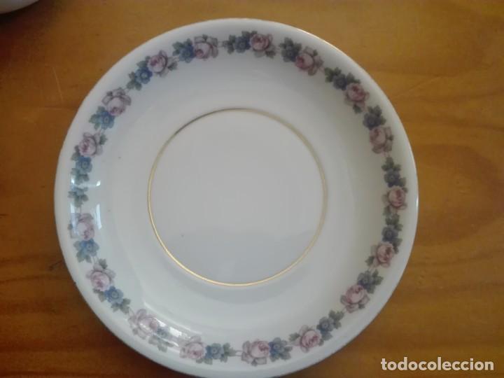 Antig&uuml;edades: Taza de desayuno con su plato - Foto 5