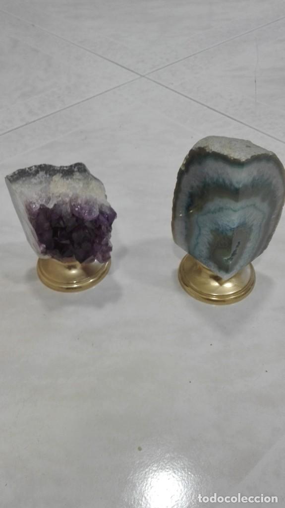 Antig&uuml;edades: Lote de dos piedras decorativas - Foto 2