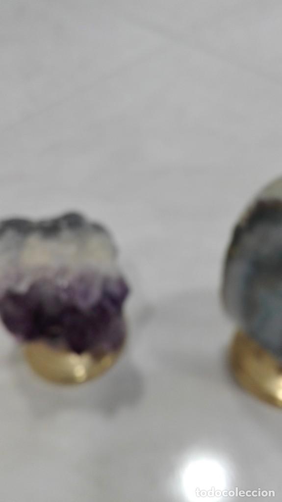 Antig&uuml;edades: Lote de dos piedras decorativas - Foto 3