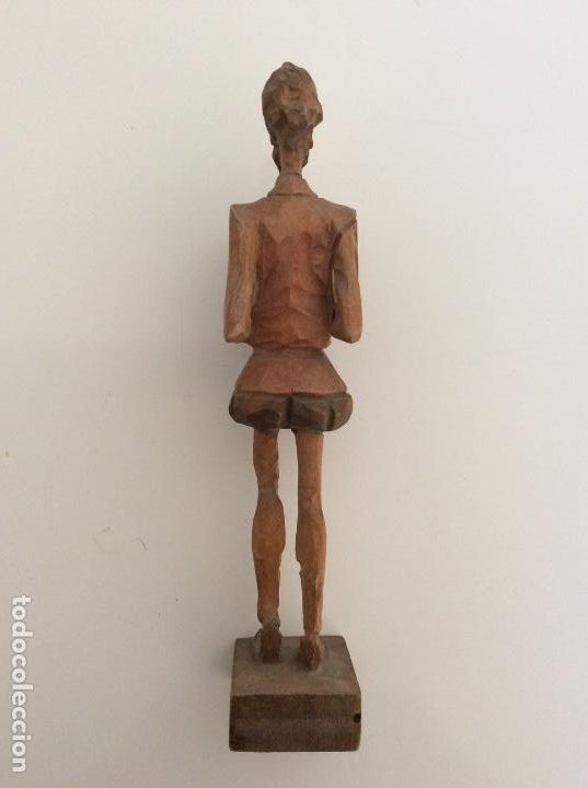 Antig&uuml;edades: FIGURA QUIJOTE MADERA. - Foto 2