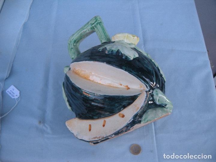 Antig&uuml;edades: BOTIJO MEL&Oacute;N MANISES. - Foto 2