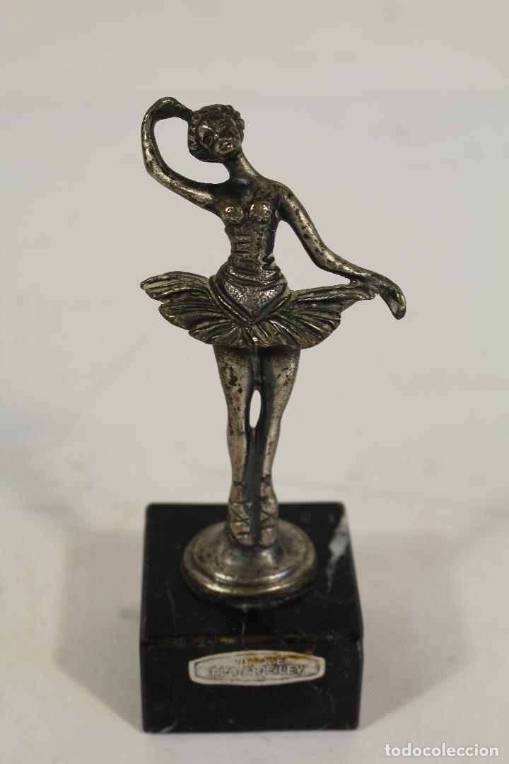 Antig&uuml;edades: figura bailarina en plaqu&eacute; plata de ley - Foto 5