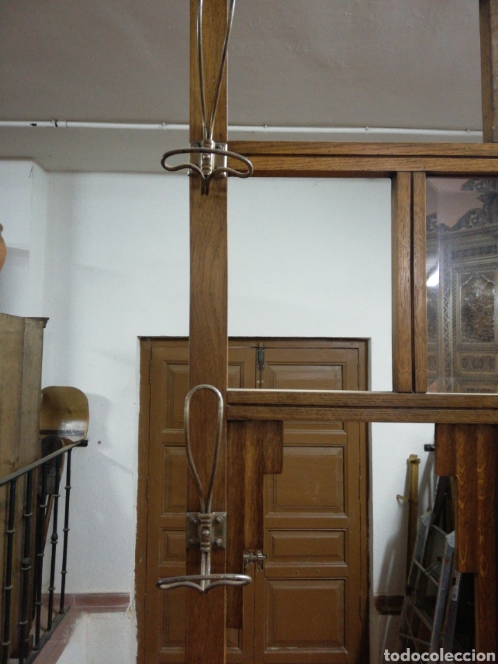 Antig&uuml;edades: Perchero art deco restaurado - Foto 5