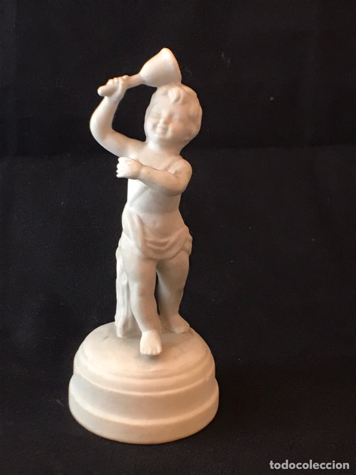 Antiques: Figura de biscuit