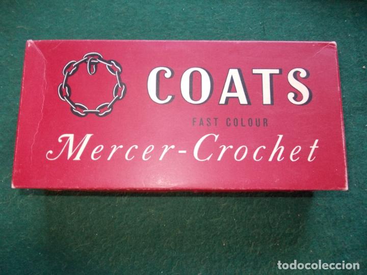 Antig&uuml;edades: 8 OVILLOS DE CROCHET 20 GRAMOS CADA UNO COATS - Foto 3