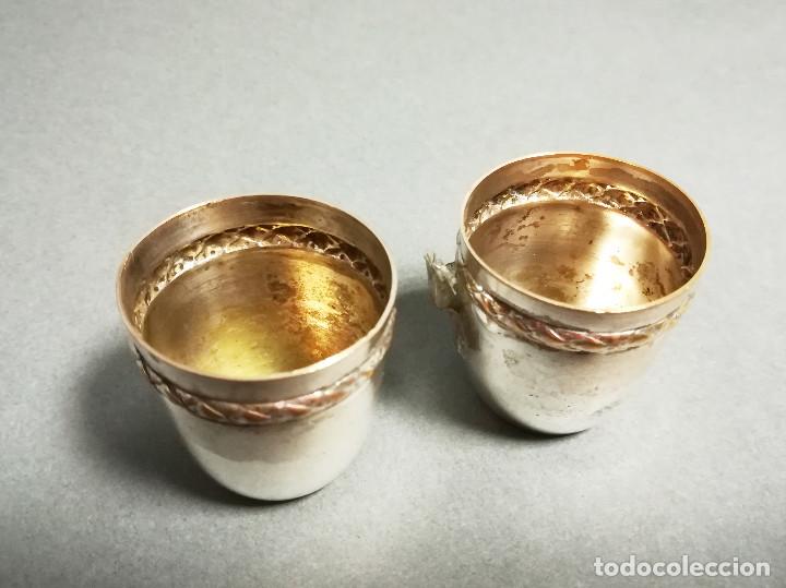 Antig&uuml;edades: VASITOS O POCITOS DE PLATA - Foto 3