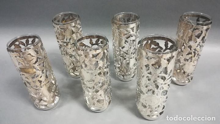 Antig&uuml;edades: FUNDAS DECORATIVAS DE PLATA PARA VASOS ALTOS - Foto 7