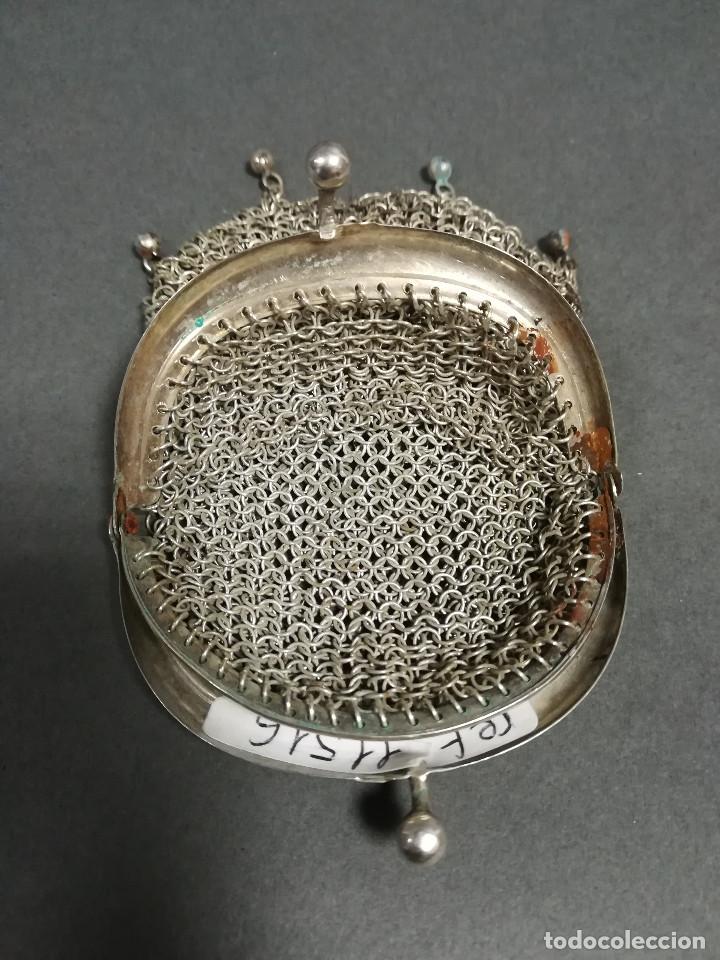 Antig&uuml;edades: MONEDERO ANTIGUO DE PLATA - Foto 2