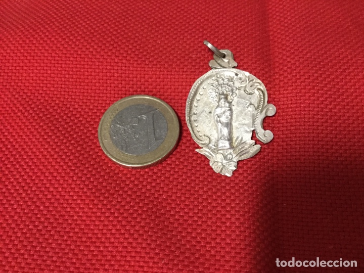 Antig&uuml;edades: MEDALLA VIRGEN DEL PILAR - Foto 3