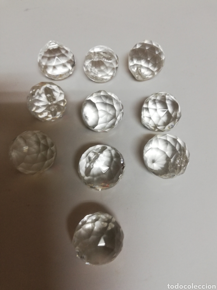 Lote 10 Lagrimas Bolas De Cristal Macizo Lampa Buy Other Lighting Objects At Todocoleccion 190858677