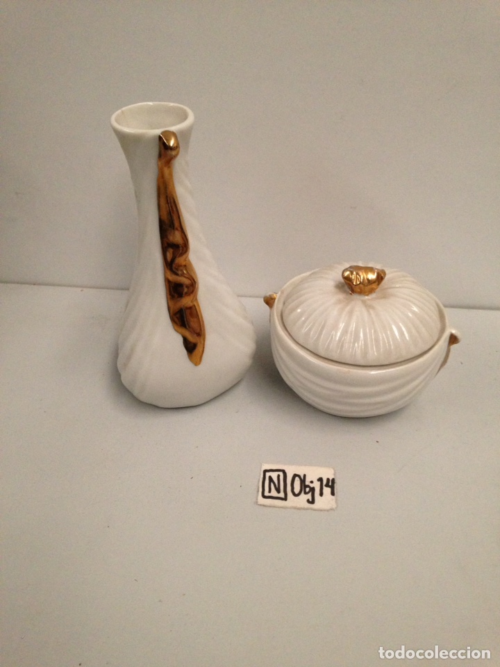 Antig&uuml;edades: Juego tocador de porcelana - Foto 1