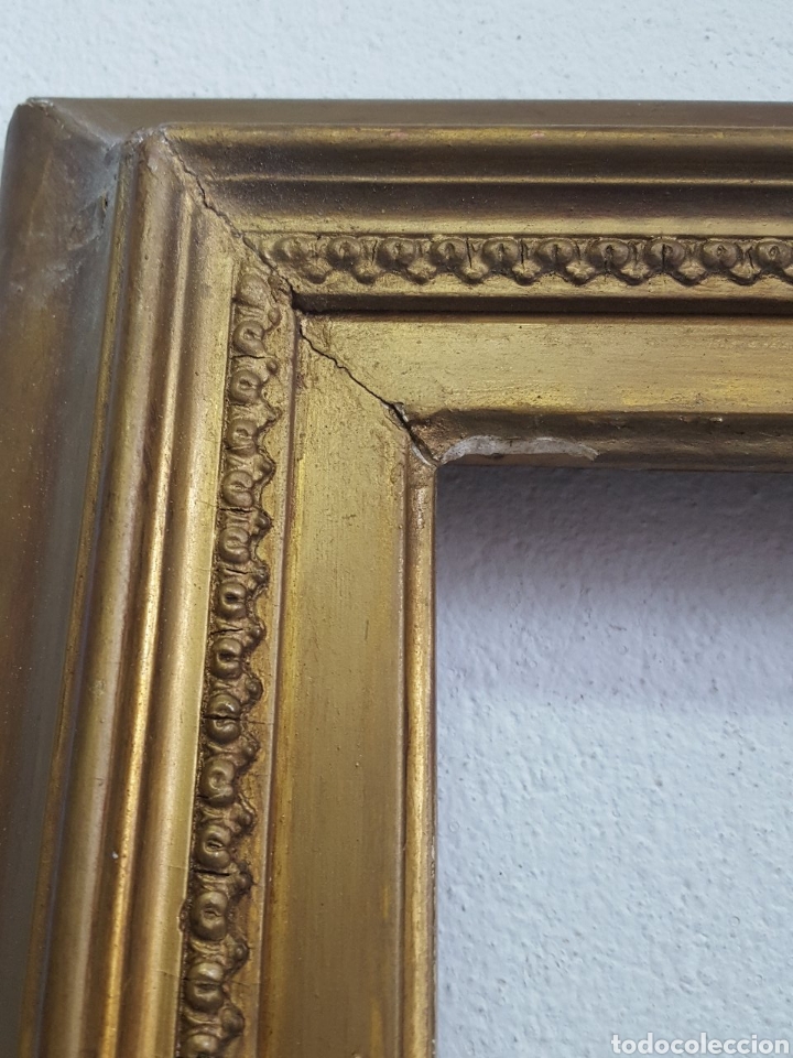 Antig&uuml;edades: MARCO MADERA Y ESTUCO S.XIX - Foto 3