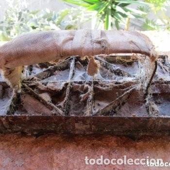 Antig&uuml;edades: Antiguo sello hierro de estampar telas - Foto 2