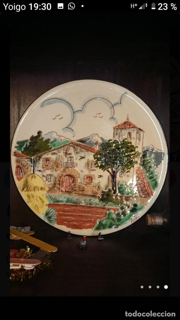 Oggetti Antichi: Plato decoracion ceramica