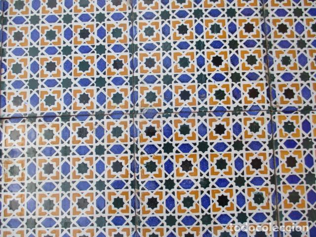 Antig&uuml;edades: Panel de azulejos siglo XIX - Foto 2