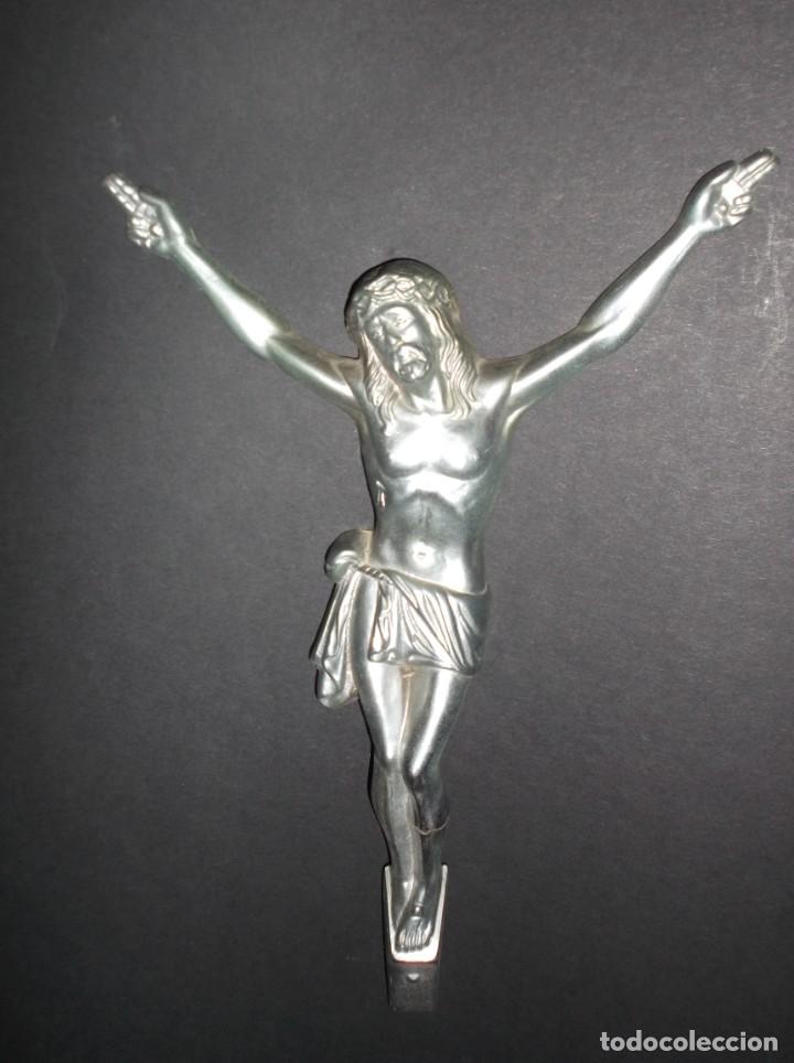 Antig&uuml;edades: CRISTO PLATEADO  SIN CRUZ. - Foto 1