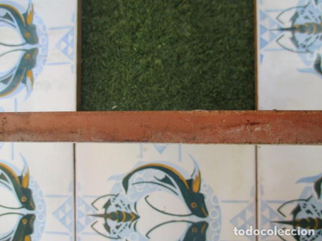 Antig&uuml;edades: Panel de azulejos Modernistas Valencia - Foto 3
