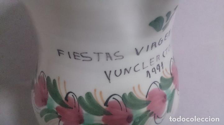 Antig&uuml;edades: Jarra de cer&aacute;mica de talavera - Foto 8
