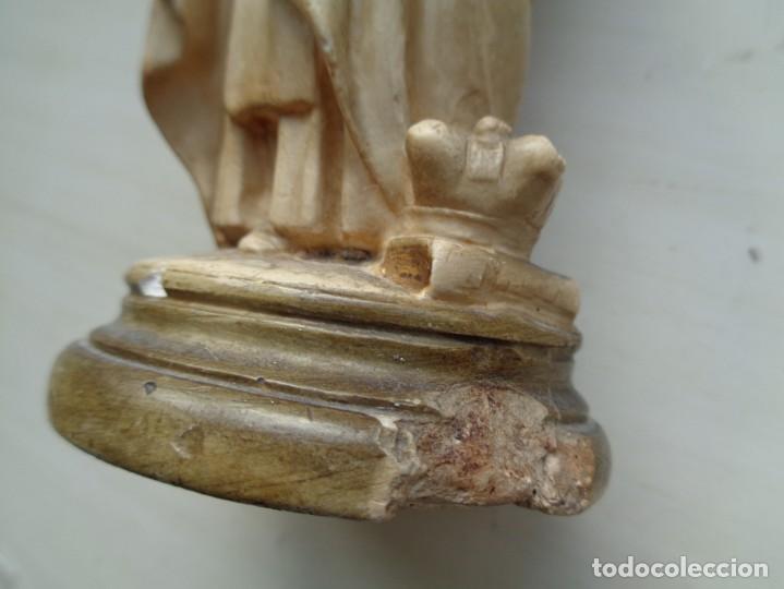 Antig&uuml;edades: PEQUE&Ntilde;A  IMAGEN DE SANTA - Foto 4