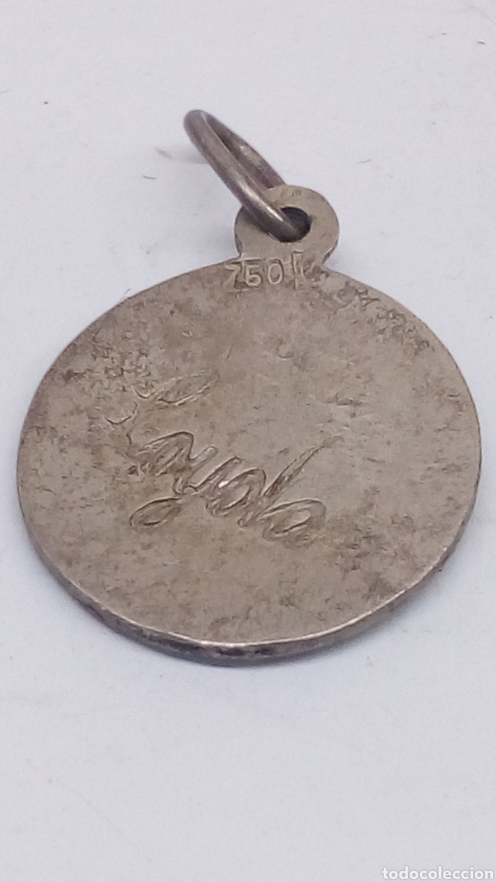 Antig&uuml;edades: Medalla de plata religiosa antigua - Foto 2