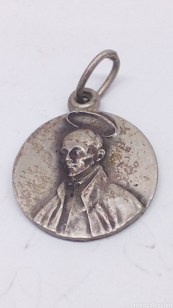 Antig&uuml;edades: Medalla de plata religiosa antigua - Foto 1