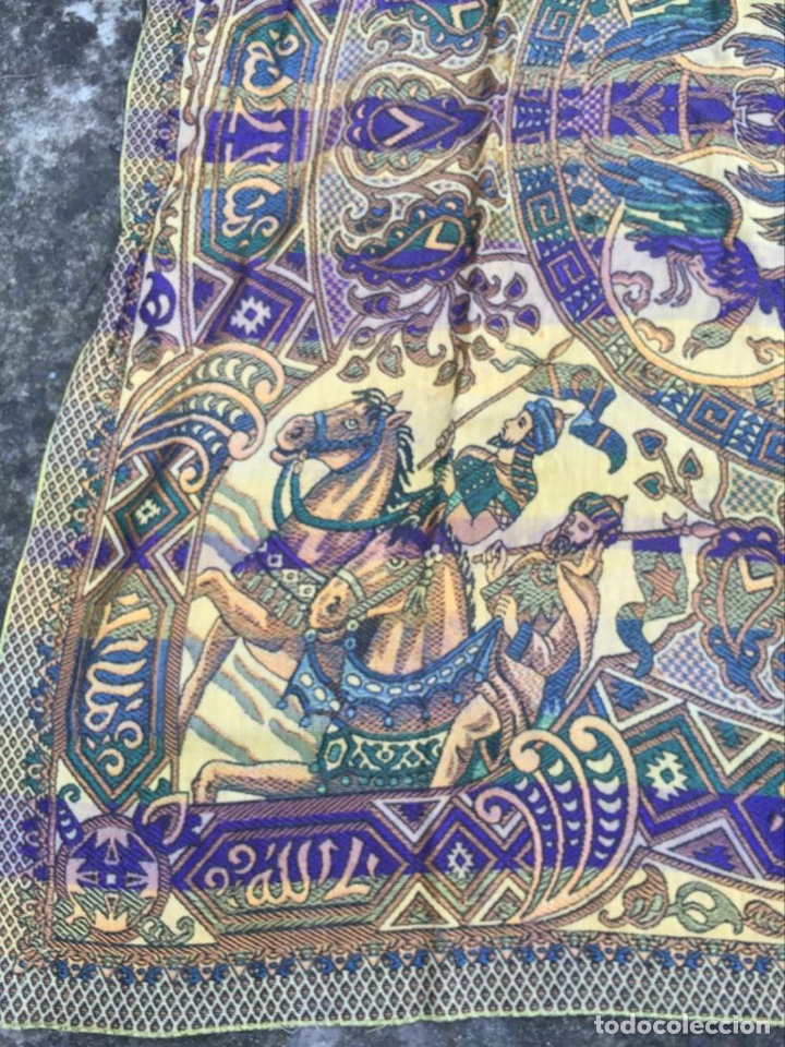 Antig&uuml;edades: TAPETE DE MESA CON DIBUJOS ARABES - Foto 7