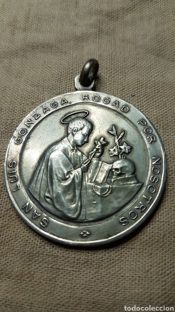 Antig&uuml;edades: Gran medalla San Luis Gonzaga - Foto 1