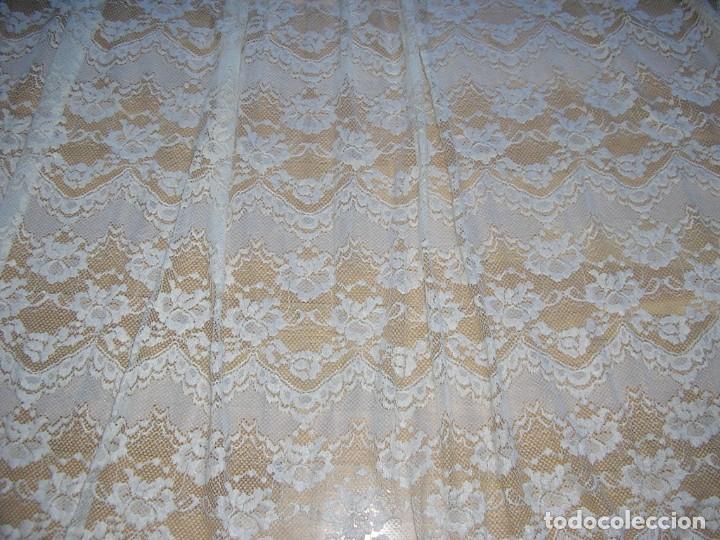 Antig&uuml;edades: CORTINAS DE ENCAJE DOS - Foto 3