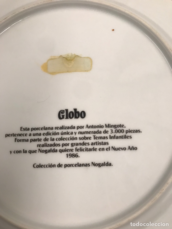 Antig&uuml;edades: PLATO DECORATIVO - GLOBO - Foto 2