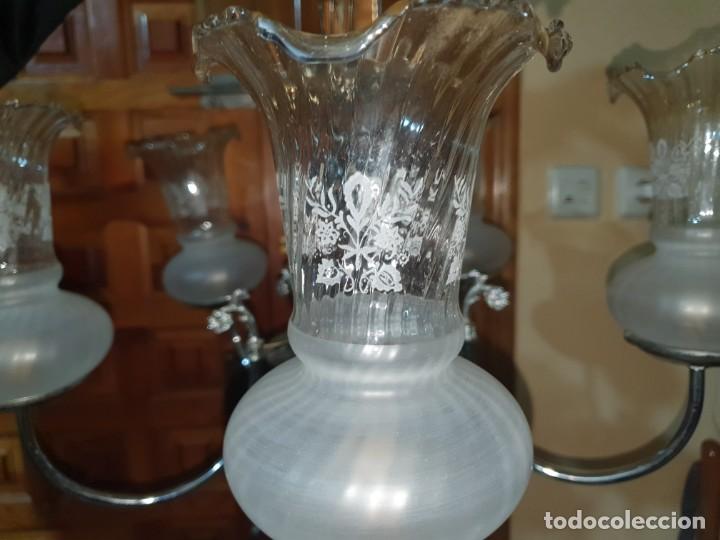 Antig&uuml;edades: Antigua l&aacute;mpara - Foto 2