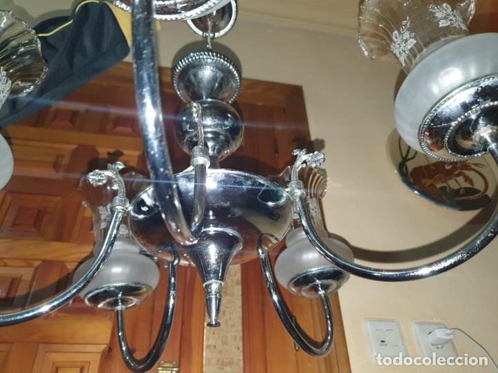 Antig&uuml;edades: Antigua l&aacute;mpara - Foto 3