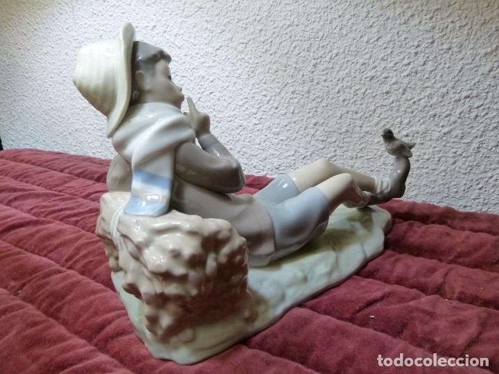 Antig&uuml;edades: Ni&ntilde;o con pajarito en el pie LLadr&oacute; - Foto 6