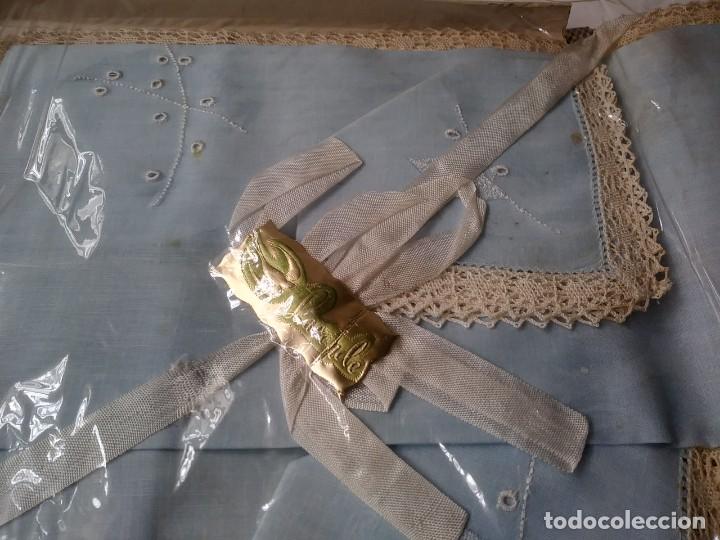 Antig&uuml;edades: MANTELERIA PARA TE DE 6 SERVICIOS - Foto 5