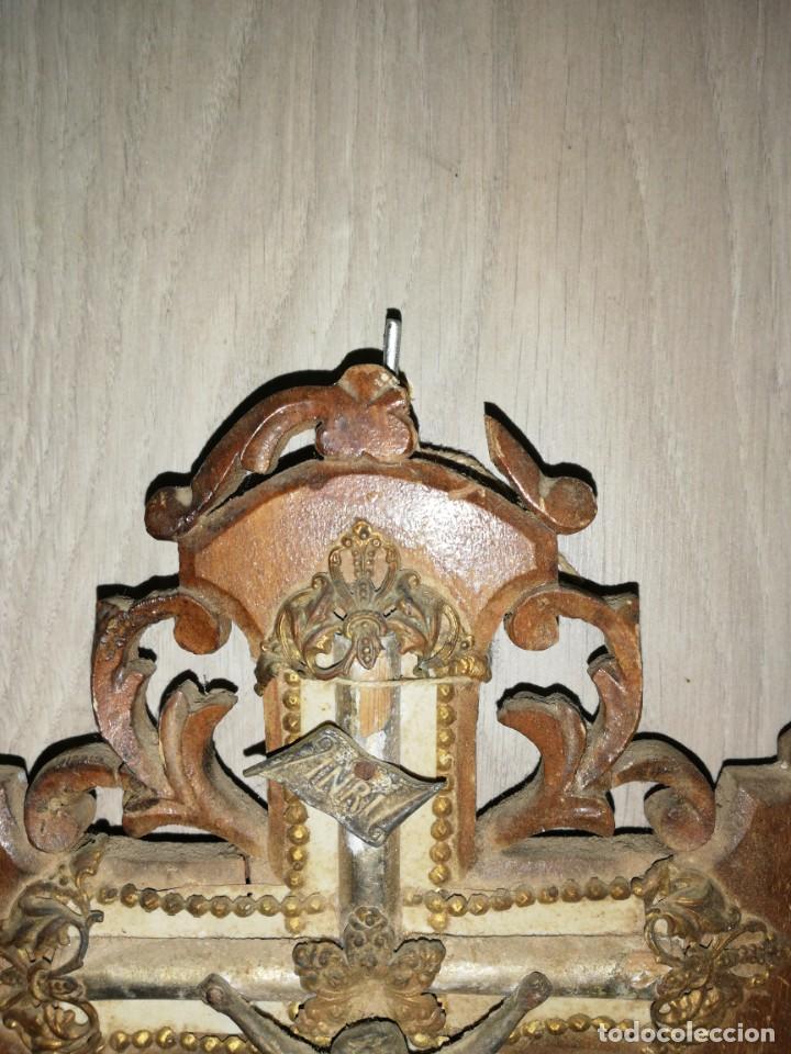 Antig&uuml;edades: CRUCIFIJO ANTIGUO - Foto 2