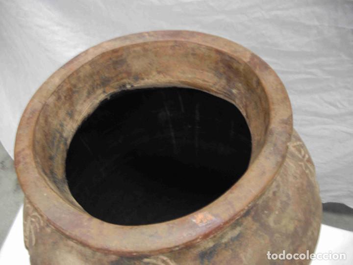 Antig&uuml;edades: JARRON MU&Ntilde;ECOS 97cm - Foto 5