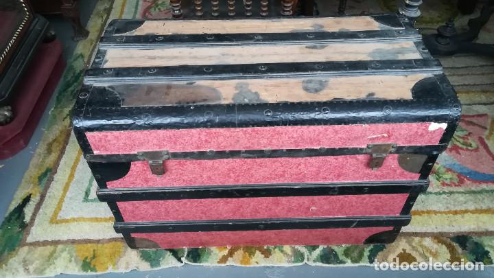 Antig&uuml;edades: BAUL DE VIAJE ANTIGUO - Foto 1