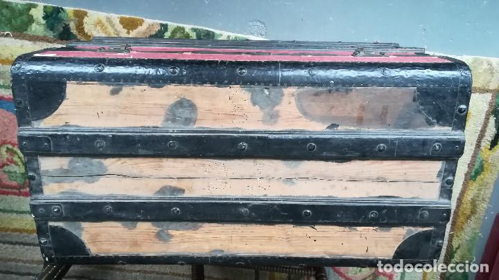 Antig&uuml;edades: BAUL DE VIAJE ANTIGUO - Foto 11