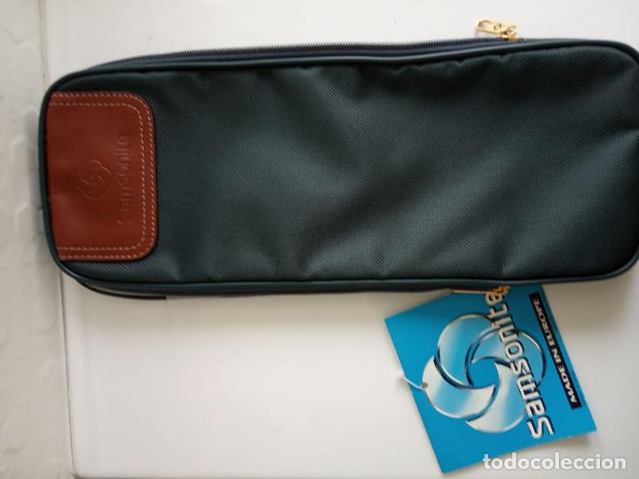 Antig&uuml;edades: Estuche en piel para llevar corbatas - Foto 1