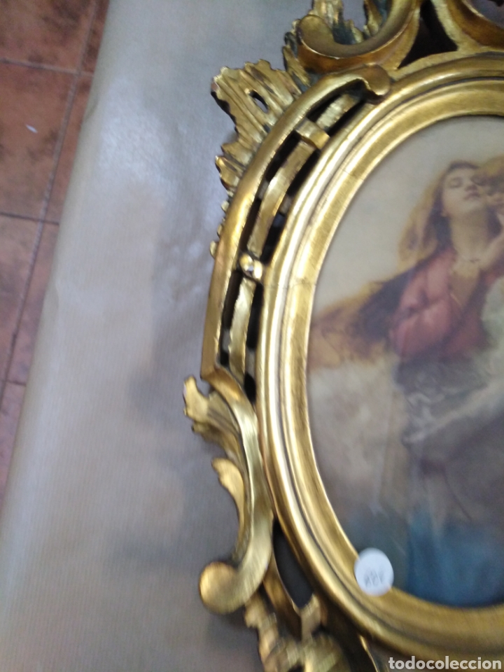 Antig&uuml;edades: Marco muy bonico, antiguo pan de oro CORNUCOPIA - Foto 1