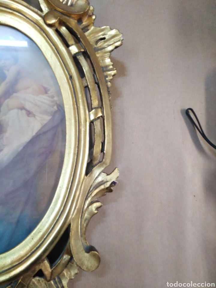 Antig&uuml;edades: Marco muy bonico, antiguo pan de oro CORNUCOPIA - Foto 2