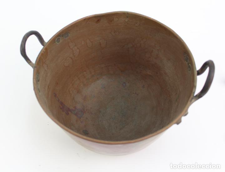 Antig&uuml;edades: RECIPIENTE DE COBRE. PRINCIPIOS S .XX. - Foto 3