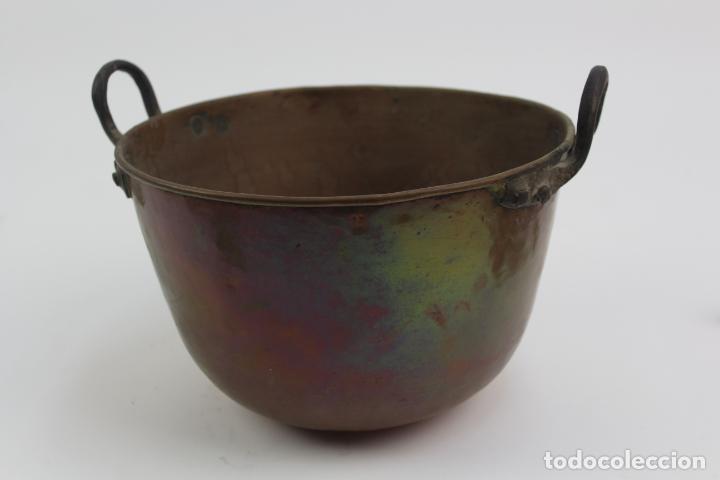 Antig&uuml;edades: RECIPIENTE DE COBRE. PRINCIPIOS S .XX. - Foto 1