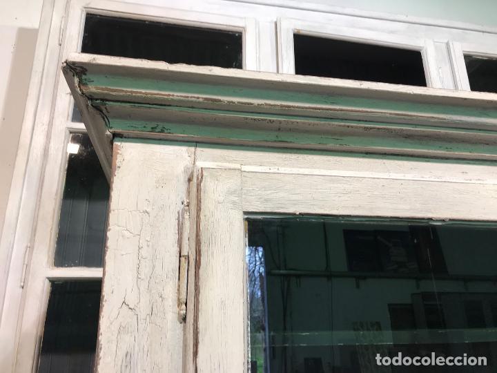 Antig&uuml;edades: Antiguo Bufet con Vitrina de estilo Shabby Chic - Foto 5